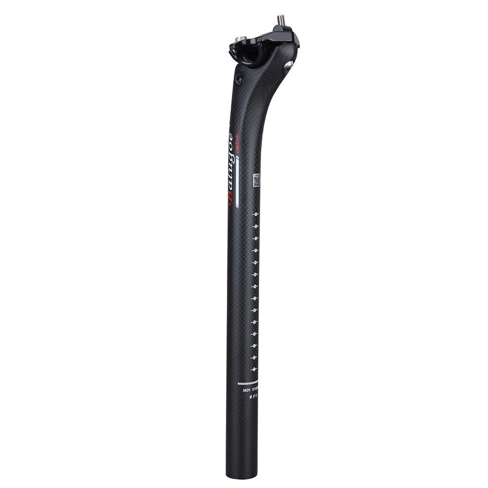 BALUGOE Carbon Bike Seatpost Setback MTB Road 25.4/27.2/30.8/31.6mm