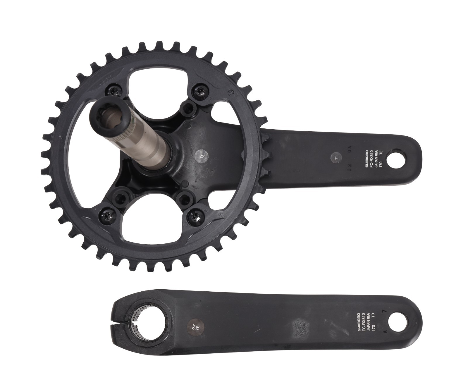 Shimano GRX FC-RX810 1x 11 Speed Gravel Bike Crankset 170mm 40T Cyclocross Road