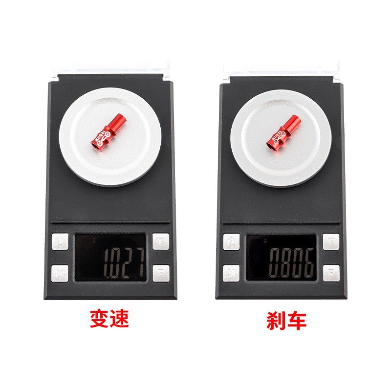 Bike Brake Gear Cable Housing End Plugs Brake Cable Cover End Cap Aluminum Alloy