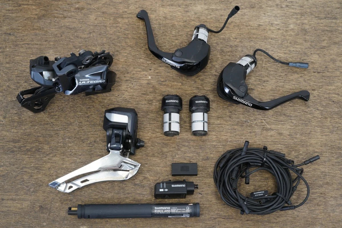 Shimano Ultegra R8050 Di2 11 Speed Electronic Rim Brake TT Triathlon Groupset