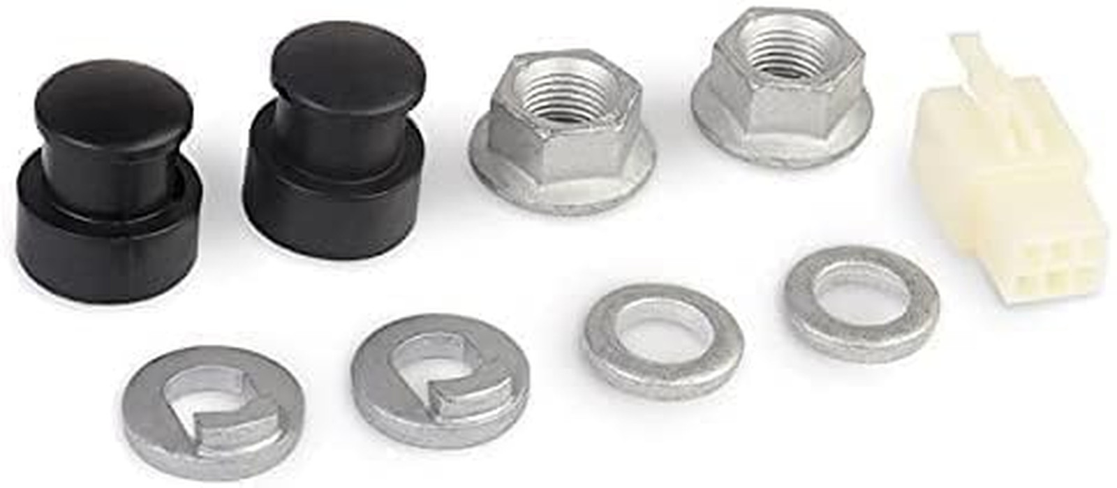 E-Bike Electric for Bicycle Hub Motor Axle M12 Front Lock Nut/Lock Washer
