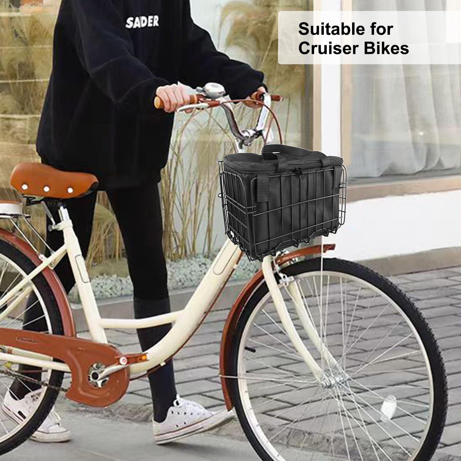 Upgrade Knee Scooter Baskets Accessory, Quick Release Removable Cloth Electri…