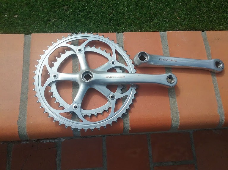SHIMANO DURA ACE CRANKSET 7410 – 53-39 TOOTH – 170 MM ARMS