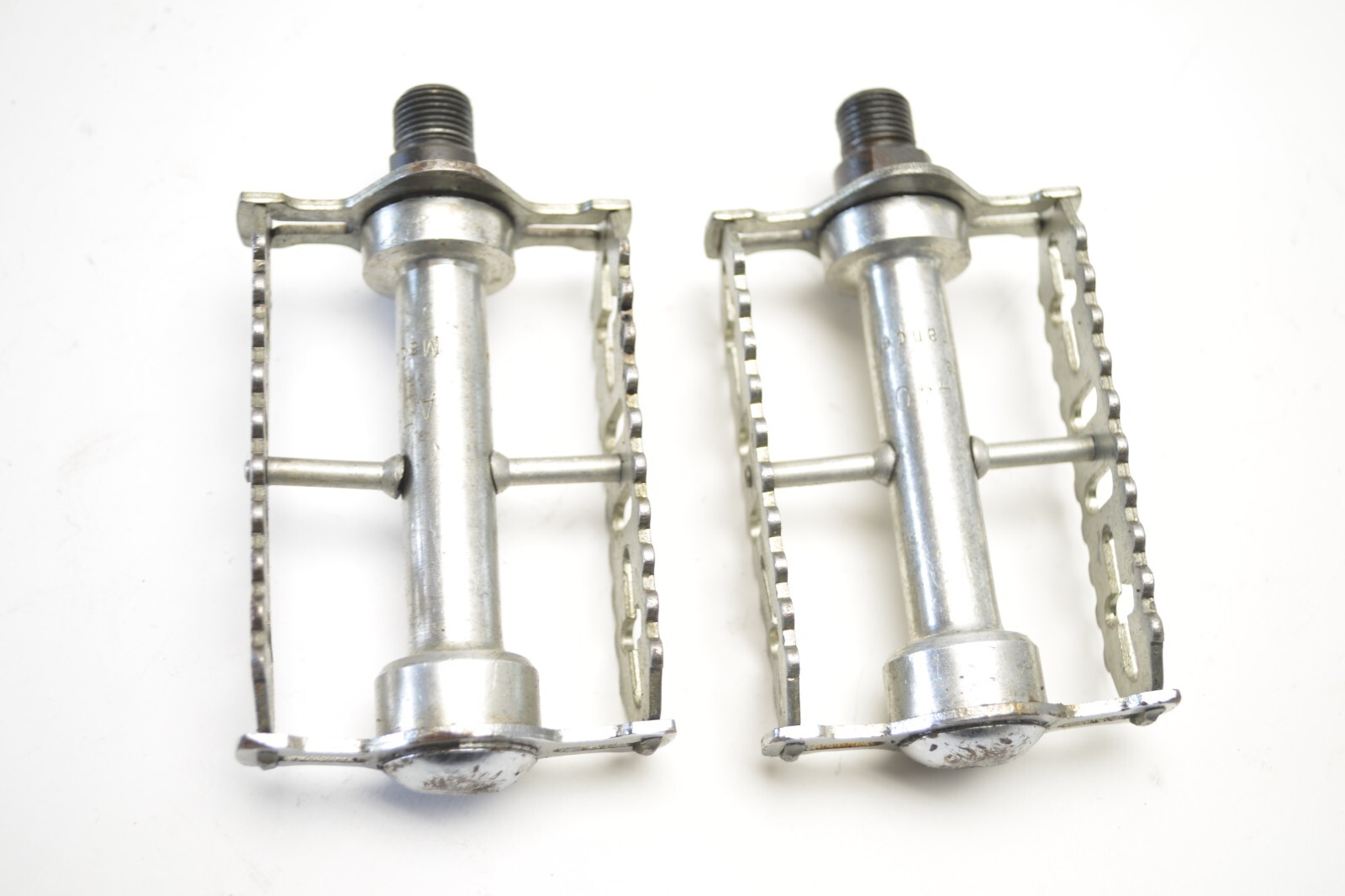 ATOM 440 BICYCLE ALLOY STEEL RAT TRAP PLATFORM REFLECTOR PEDALS 9/16 X 20 TPI
