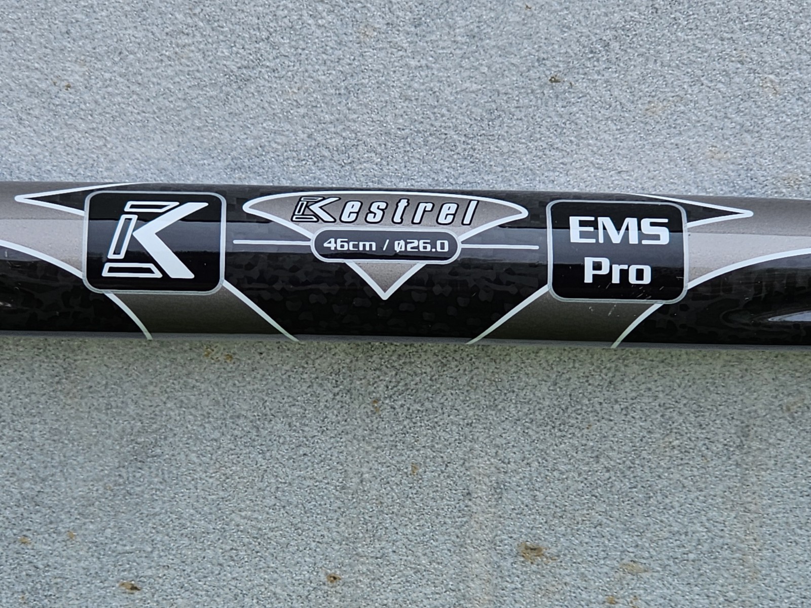 Kestrel EMS Pro Carbon Handlebar 46cm | 26.0mm Clamp | Carbon Aramid | NEW
