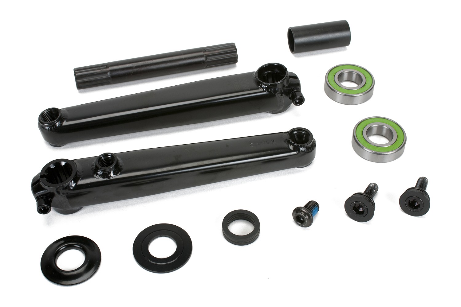 Sunday Saker C2 Cranks – 165mm Black