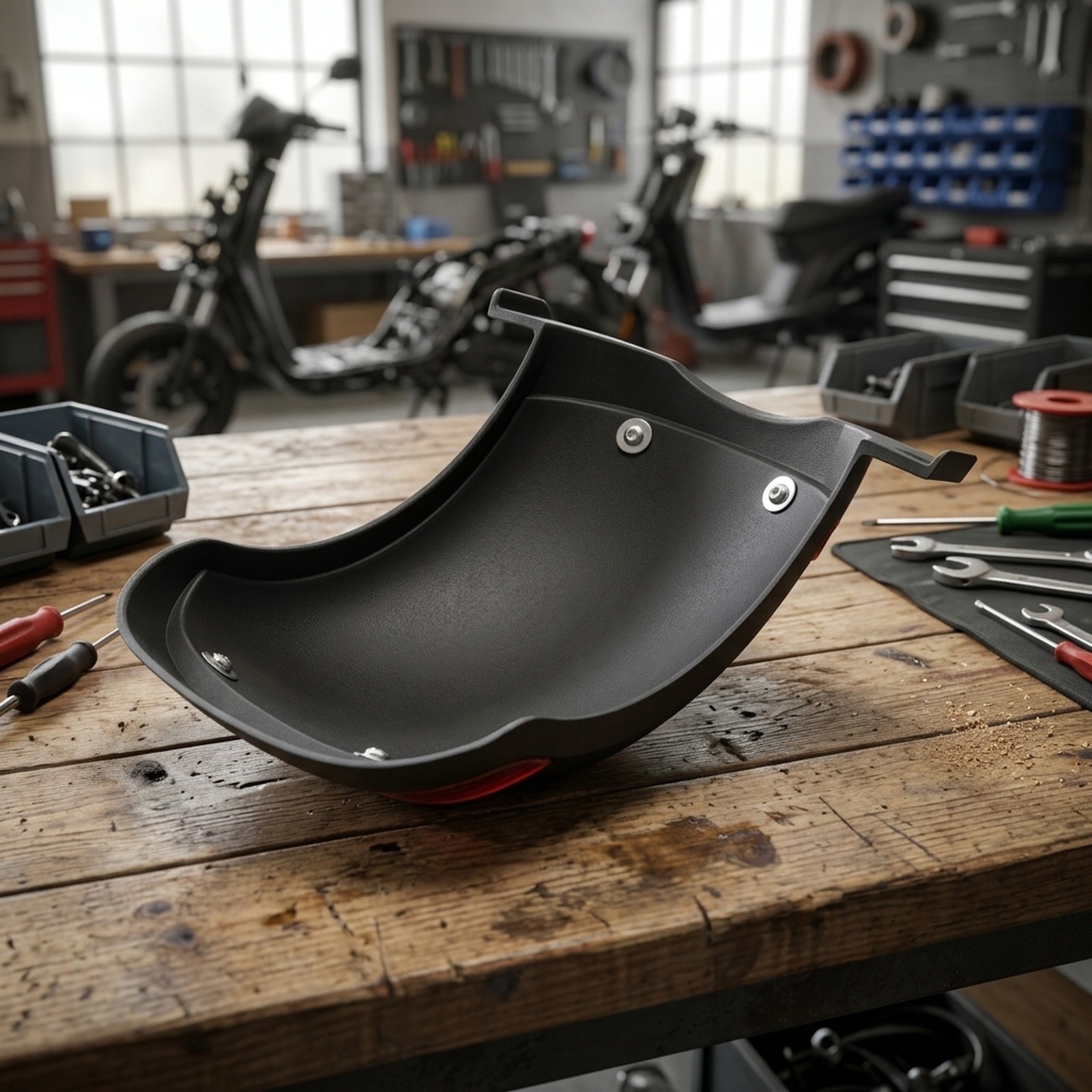 For ZERO Electric Scooter 10 Inch Front Rear Mudguard with Reflective Parts