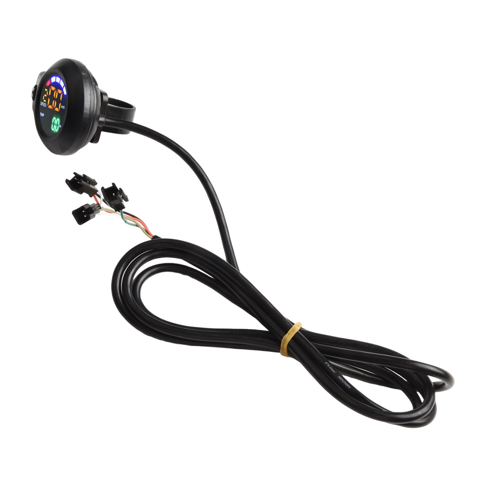 ABS Material Electric Scooter Speedometer with LCD Display and Mileage Tracking