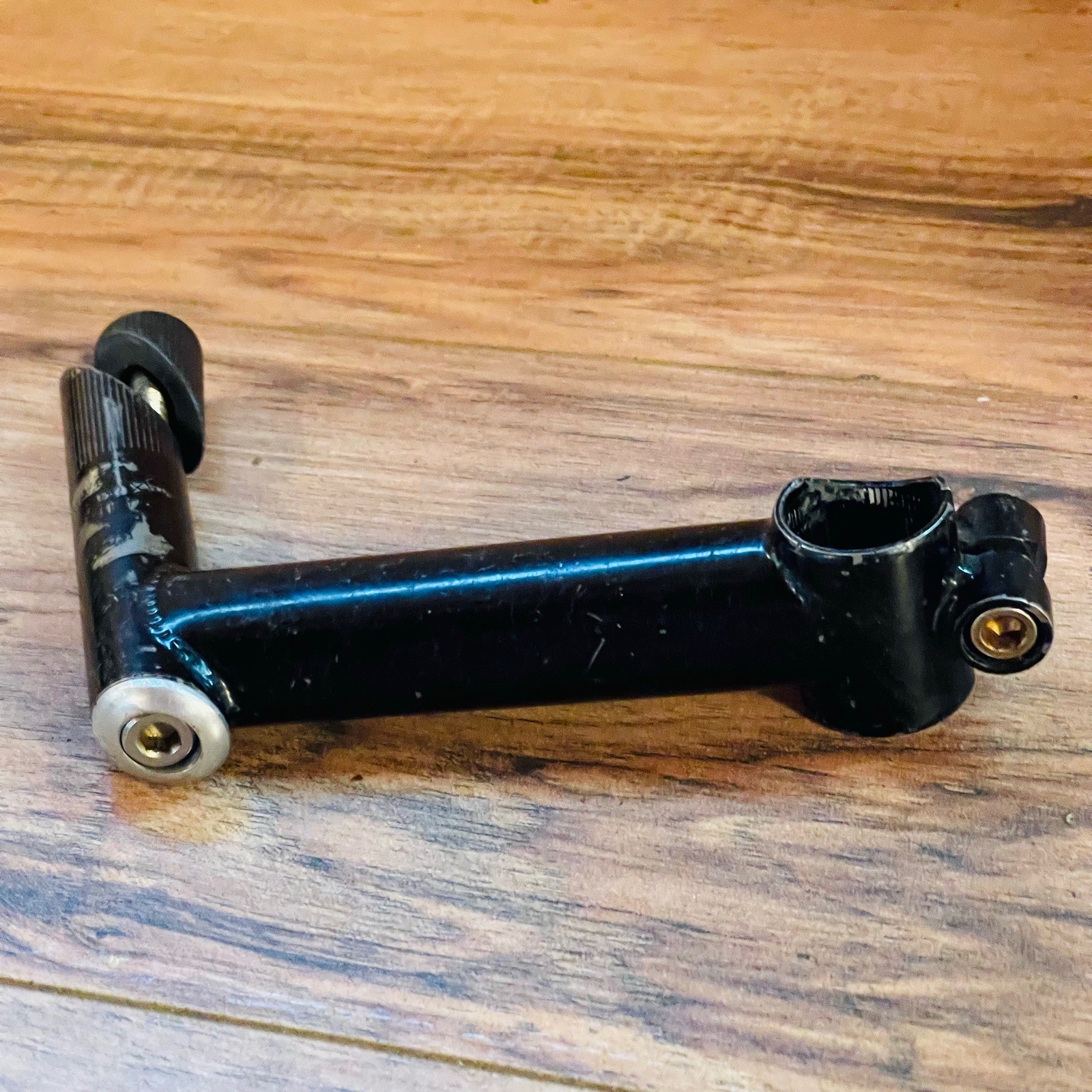 Retro 1988 Black Chromoly 1-inch 22.2 Quill Stem 120 15 Degree 25.4 