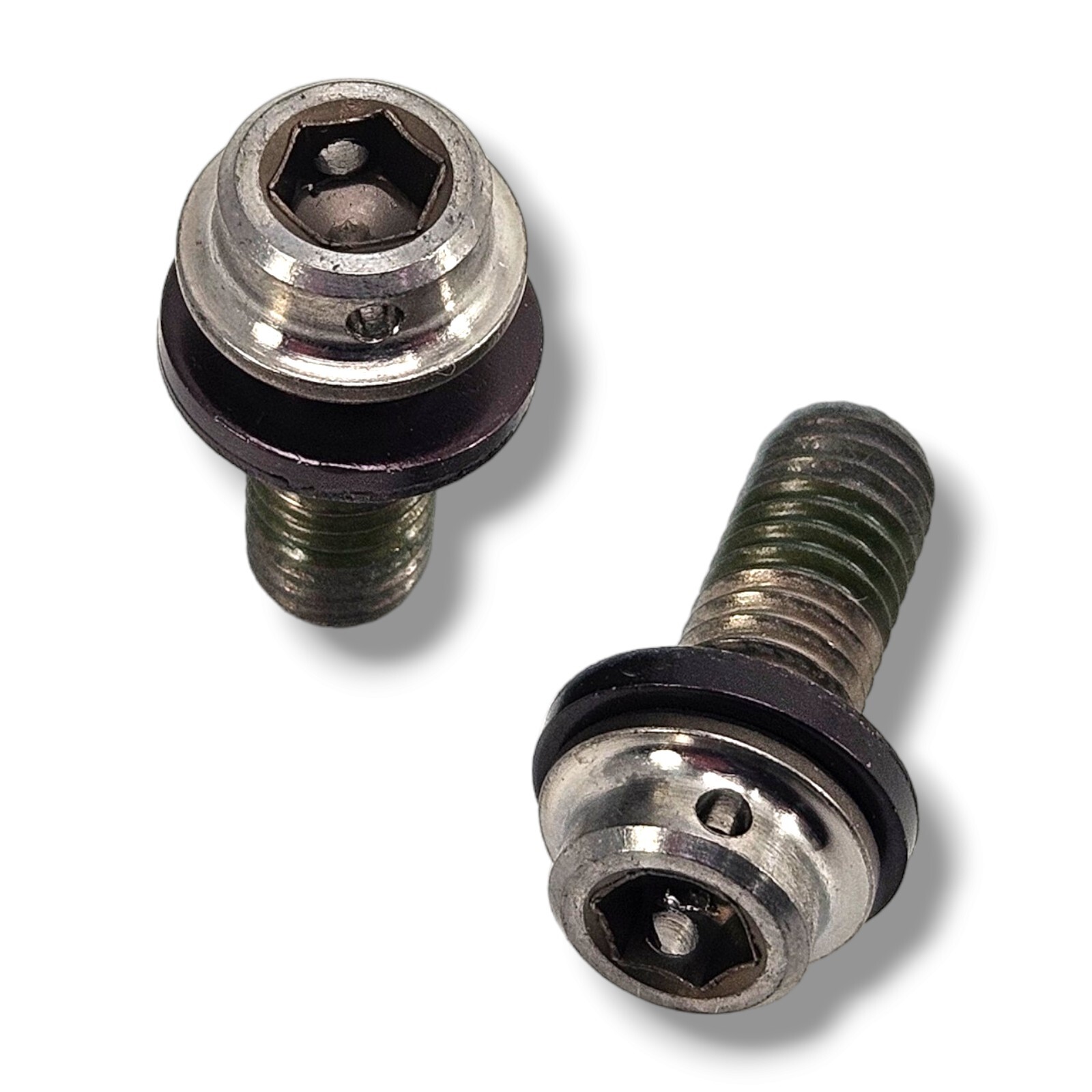 (1 Pair) SHIMANO XTR BR-M987 Titanium Caliper Fixing Bolts – M6 x 14.6mm