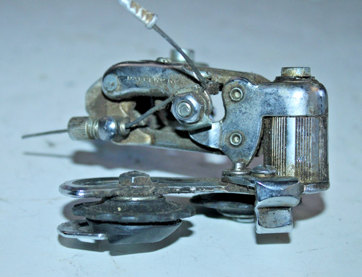 Vintage Shimano Altus Front Rear Derailleurs 2×7 Medium Reach Silver VTG Road :)