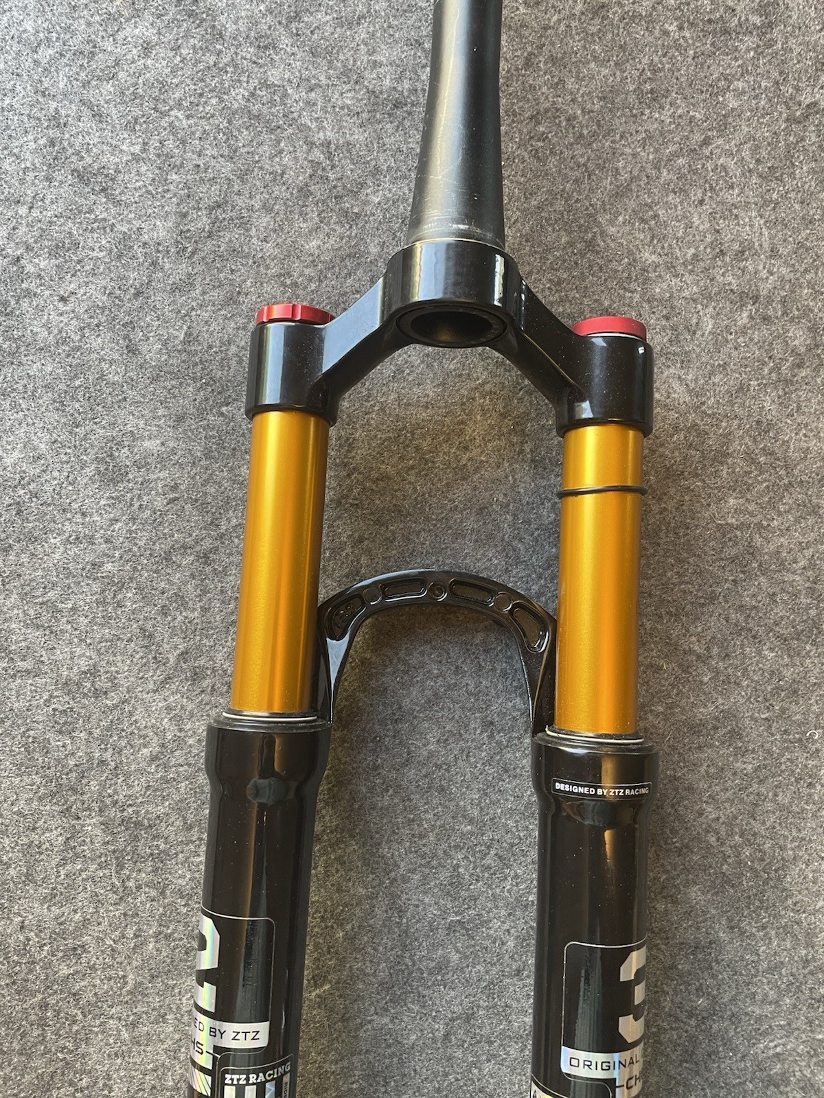 ZTZ 29in MTB Air Suspension Fork, Tapered Tube, 120mm Travel, 9mm QR