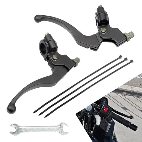 2 PCS Bike Brake Levers, Clutch Lever, Clutch Brake Handle Levers Perch,