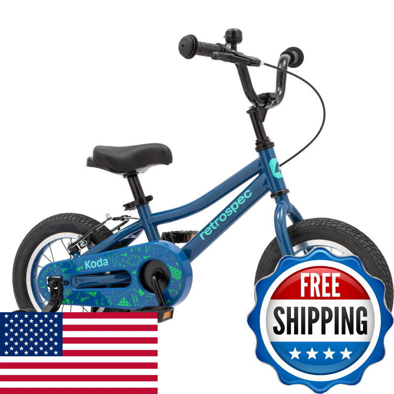 Retrospec Koda Kids Bike Training Wheels – 12In Toddler Bicycle For Ages 2-3 –