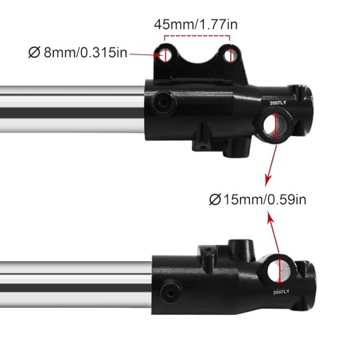 Front End Inverted Forks 45/48mm 630mm Pit Bike Forks Hydraulic Front Forks