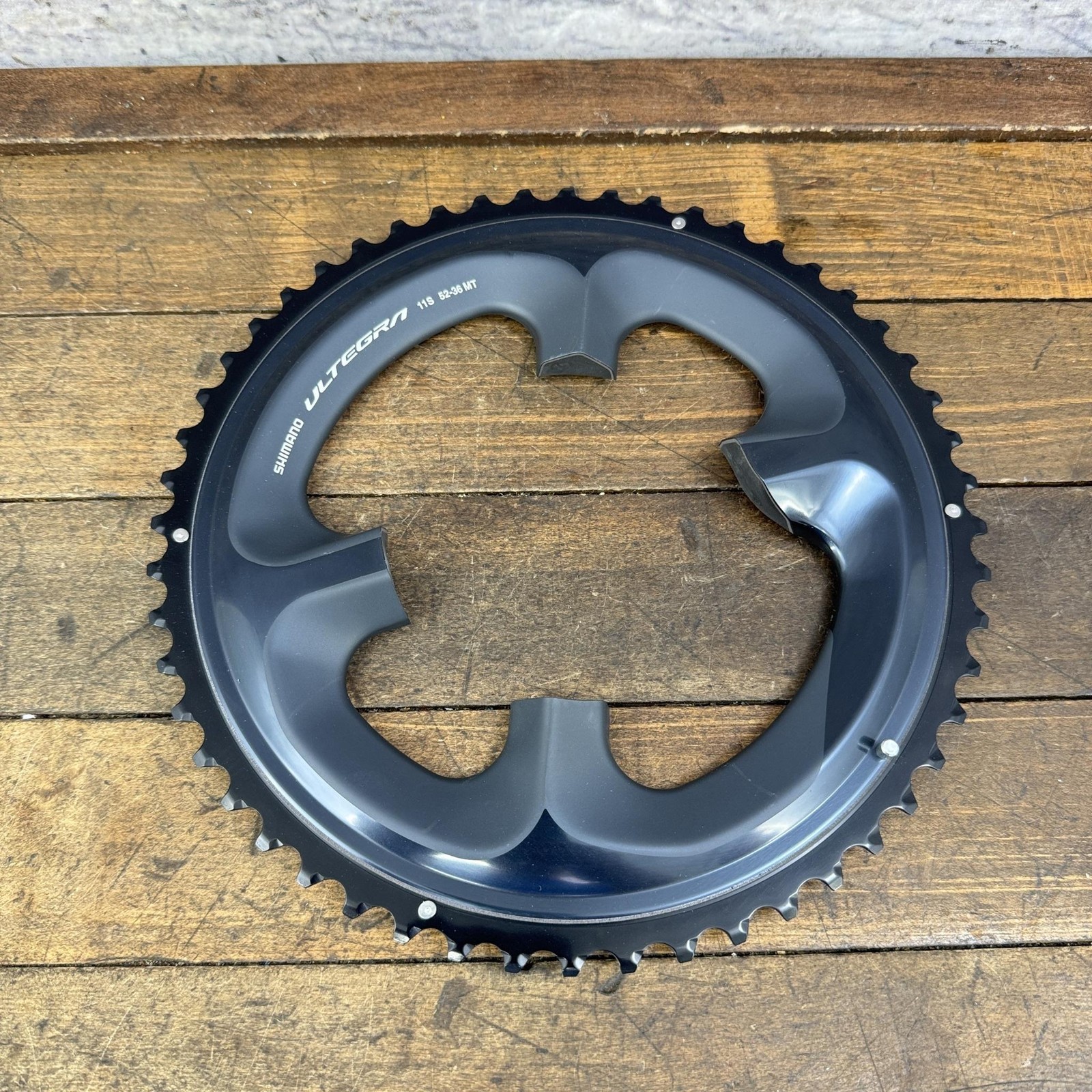 Shimano Ultegra 52T Chainring FC-R8000 110 BCD Gray 11s Road Asymmetric 52 Tooth