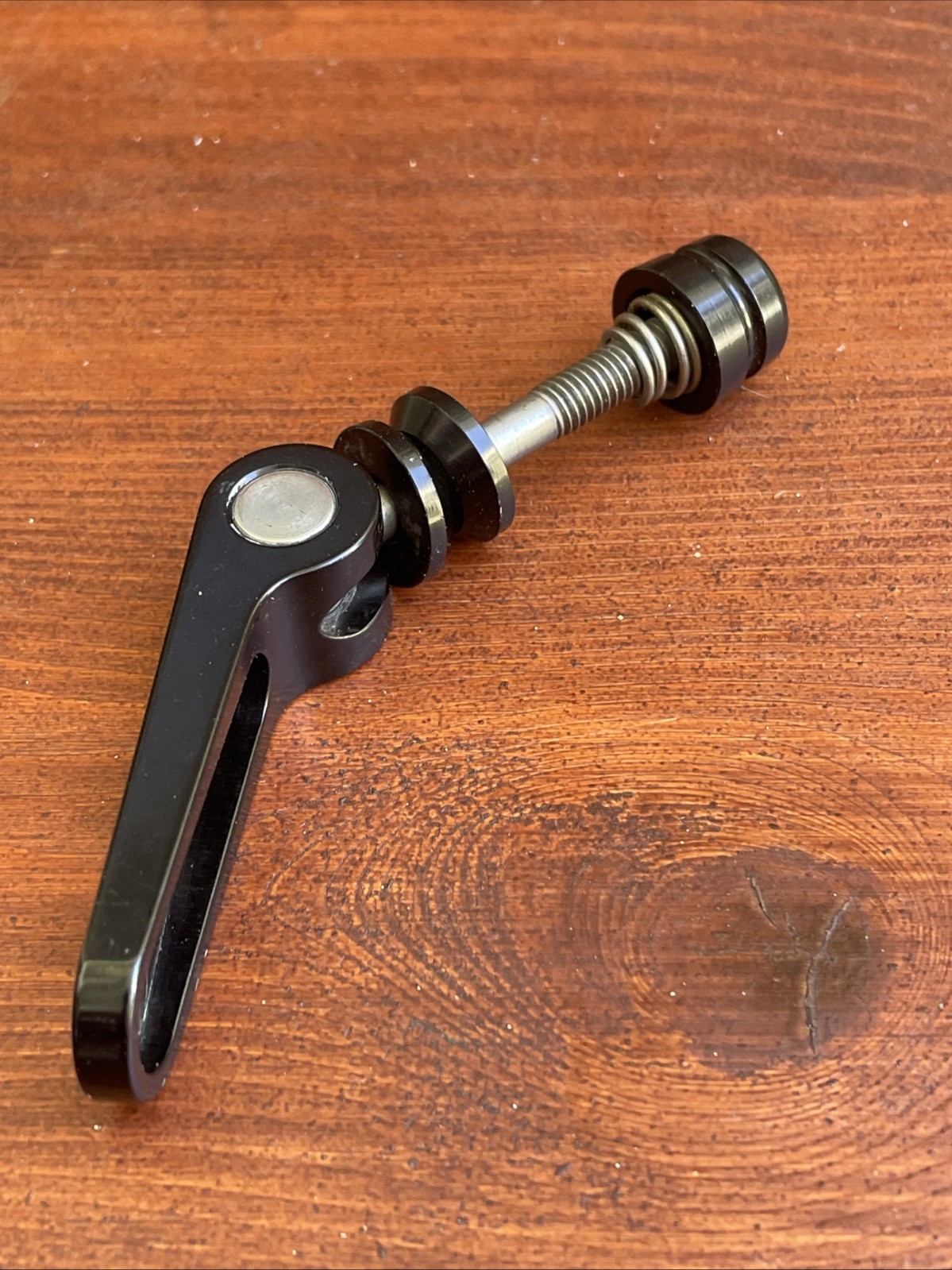 Vintage RINGLE Holey Ti Stix Titanium QR Seatpost Binder Bolt GC Black USA