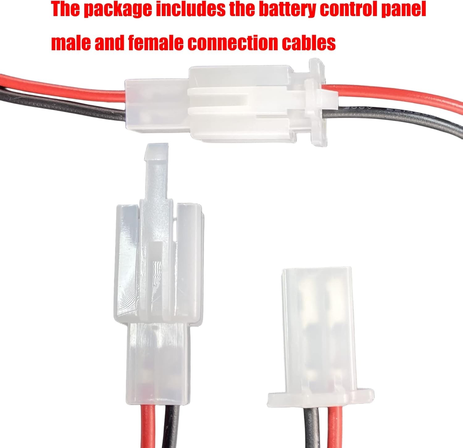 3 Wire 3-Pin XLR Charging Port Cable for E-Bike, E-Scooter, Mobility, Wheelchair