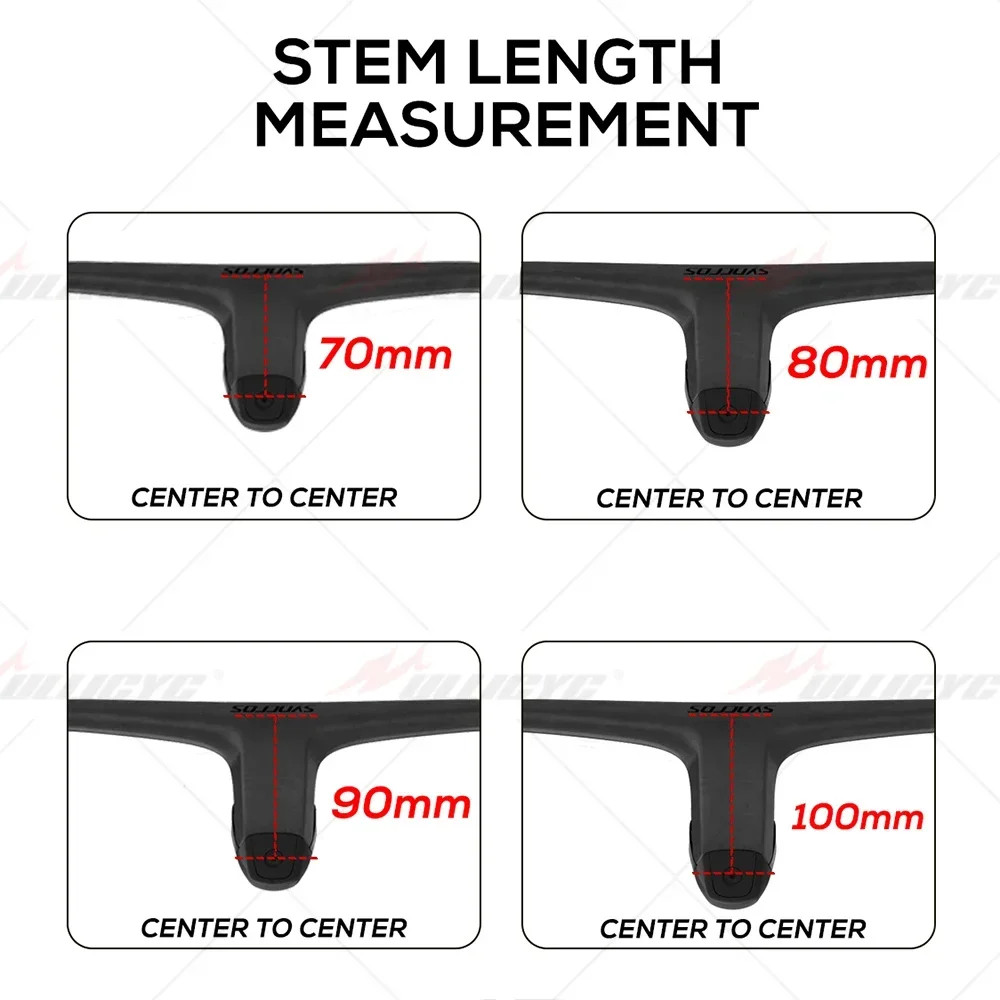 740MM -20 Degrees Full Carbon Fiber Integrated Cockpit MTB Handlebar with Stem