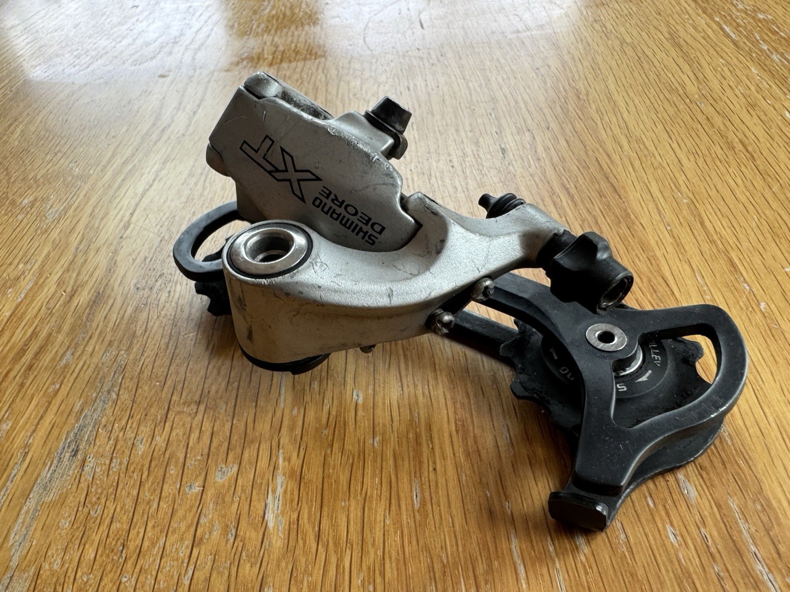 Shimano Deore XT RD-M750 Rear Derailleur 9-Speed SGS Long Cage Vintage 90s MTB