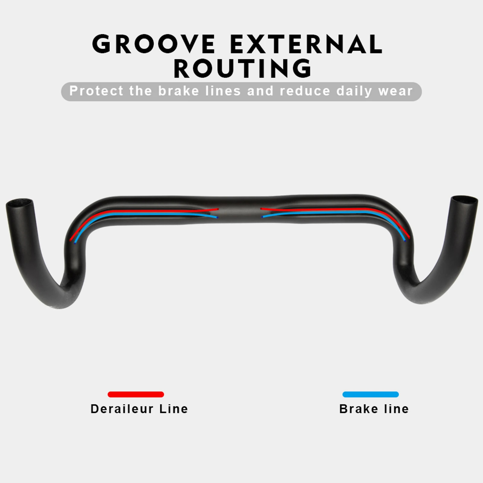 Carbon Road Bicylce Handlebar 31.8mm UD Matte Glossy Drop Bar 380-440mm Bent Bar