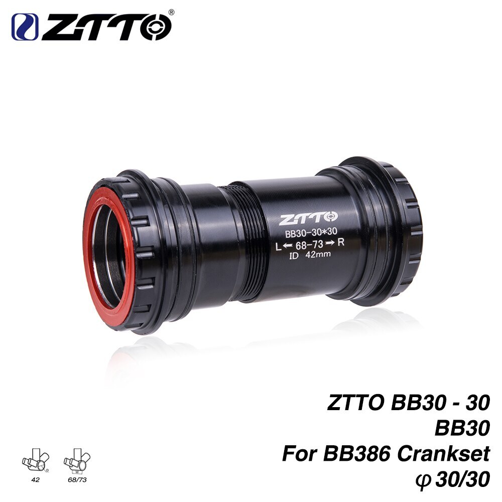 BB30 Press-in 4 Bearing Bottom Bracket Thread Lock Road Bike MTB 30mm Crankset