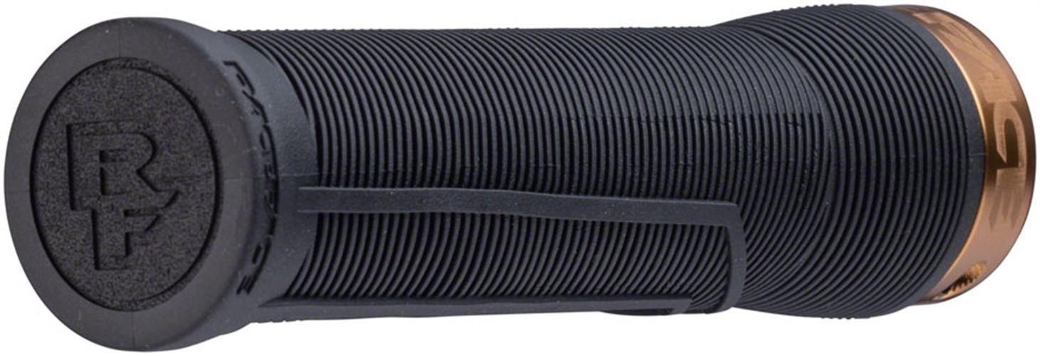 RaceFace Chester Grips – Lock-On, Black/Kashmoney, 31mm