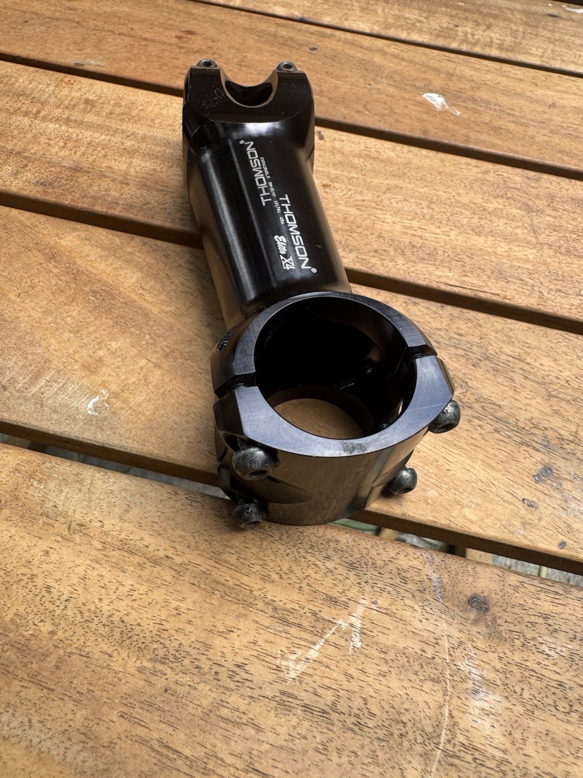 THOMSON Elite X4 MTB Stem /-10 deg x 100mm .8 Clamp – Black – SM-E139