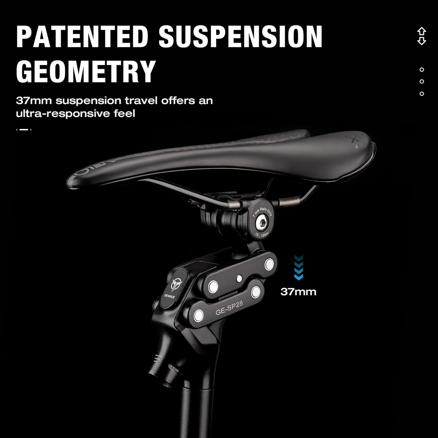 Bike Suspension Seatpost- 27.2 / 30.9 / 31.6Mm Shock-Absorber Bicycle Seat Post