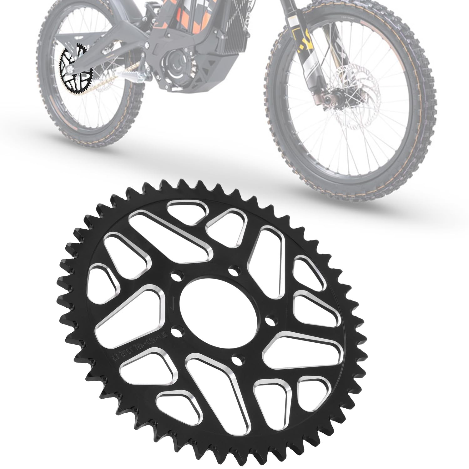 Iuvwisn 48T Sprocket Cnc For Lbx Talaria Eride Pro Ss 2.0 3.0 Rawrr Mantis