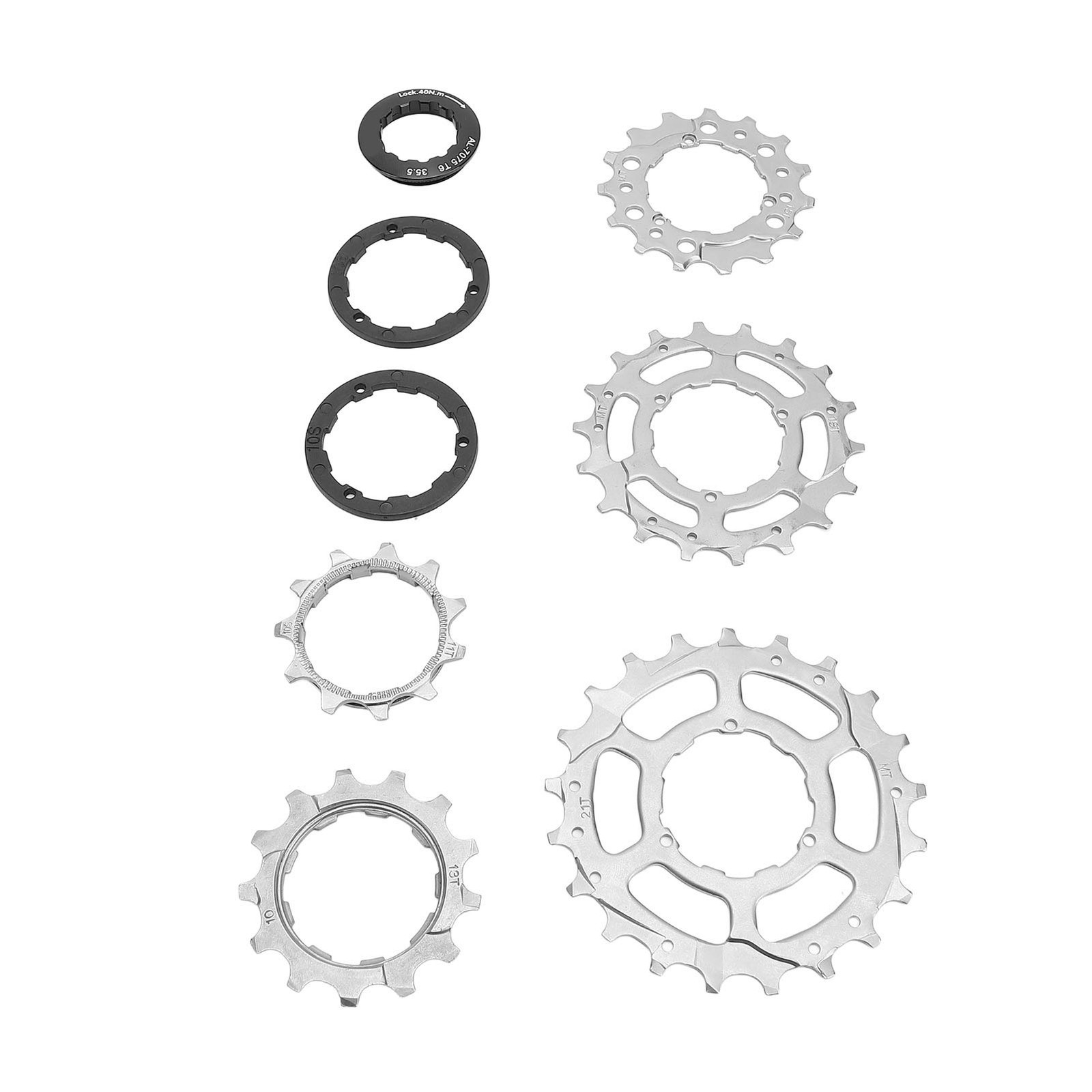 5 Speed Bike Cassette Stainless Steel Aluminum Alloy Smooth Cycling Bike Fl TTAH