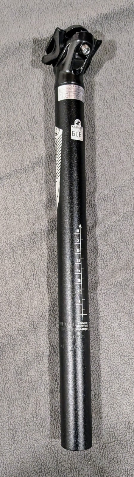 Lunde 6061 Alloy Bike Seat Post 30.9mm x 400mm – New