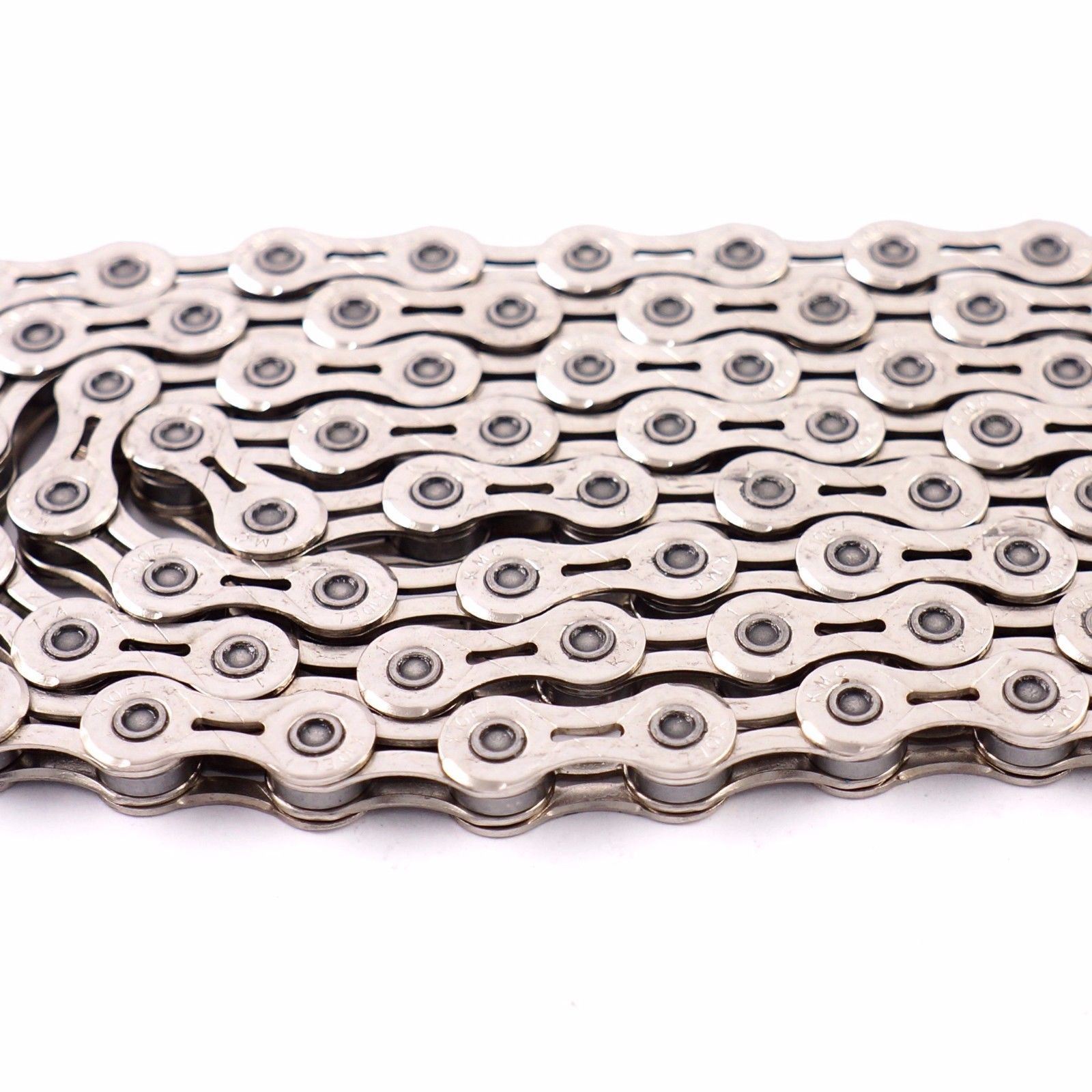 KMC X10EL Chain 10 Speed 114 link,Silver with Missing Link for Road / MTB Bike