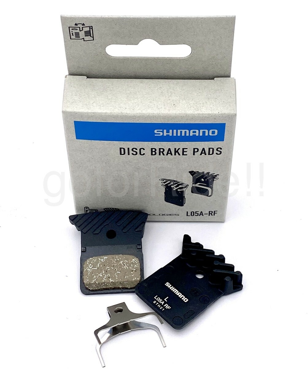 2x Shimano L05A RESIN PADs+FIN,L03A/L02A fit Dura-Ace Ultegra DISC Brake Caliper