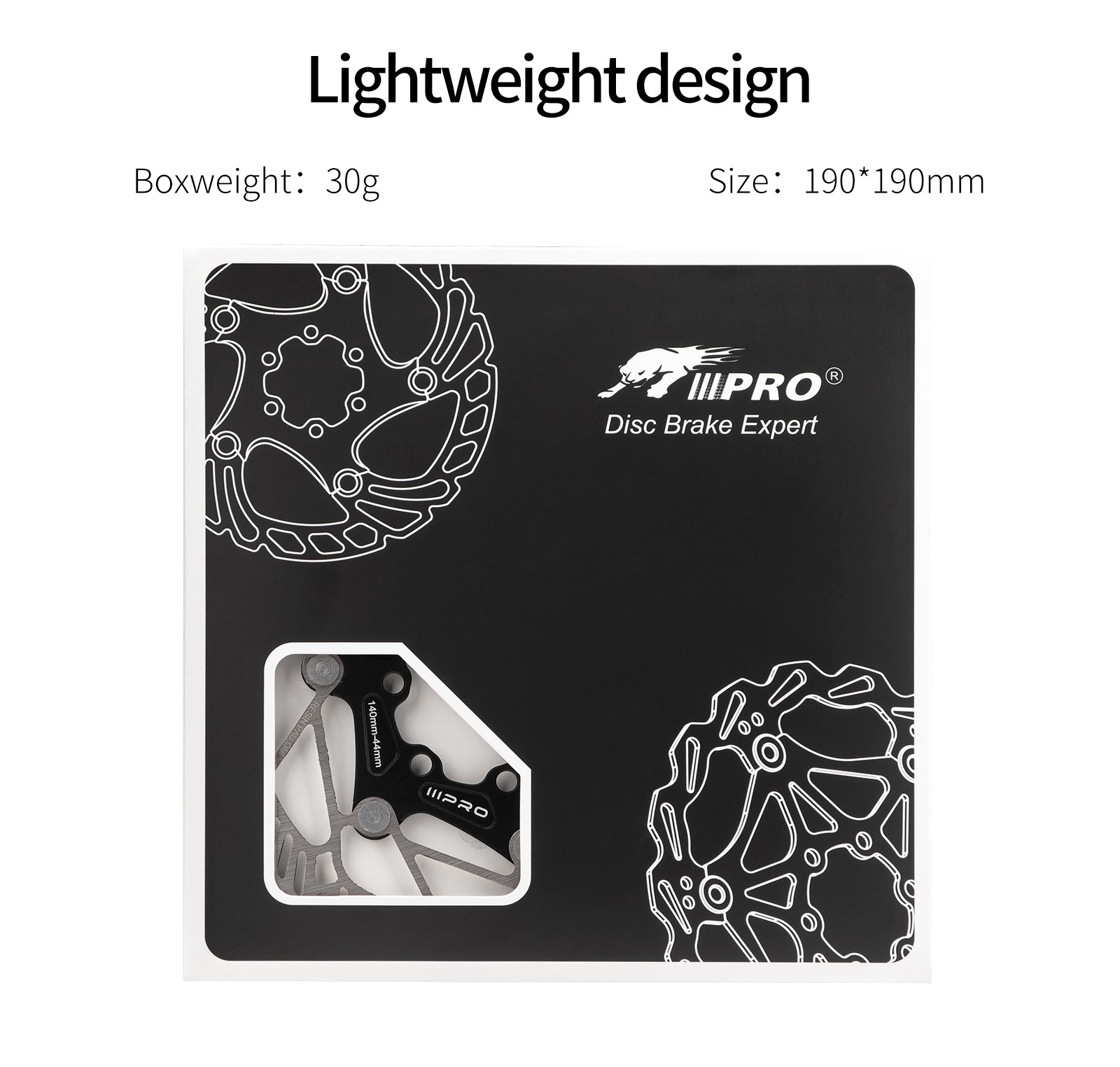 IIIPRO 6-Bolts Aero Disc Rotor 140/160mm MTB Mountain Bike Road Hollow Disc