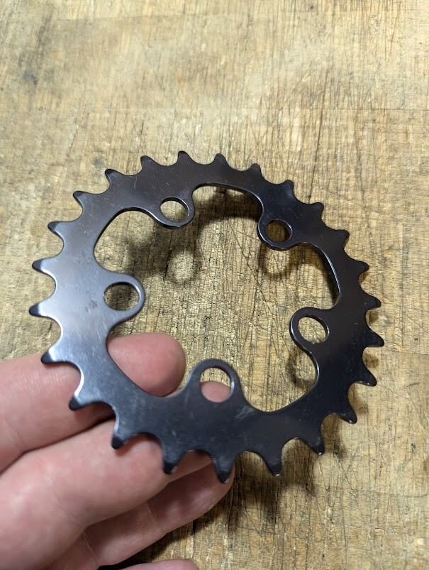 NOS KOOKA 24t 58bcd chainring MTB vintage