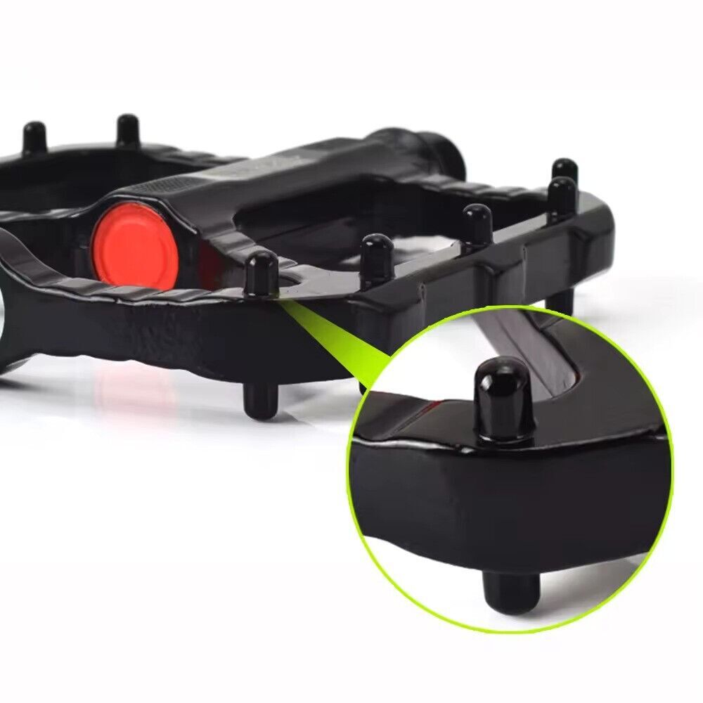 9/16″ Bike Pedals MTB Road Bicycle Aluminum Alloy Metal Sealed Bearing Non-Slip