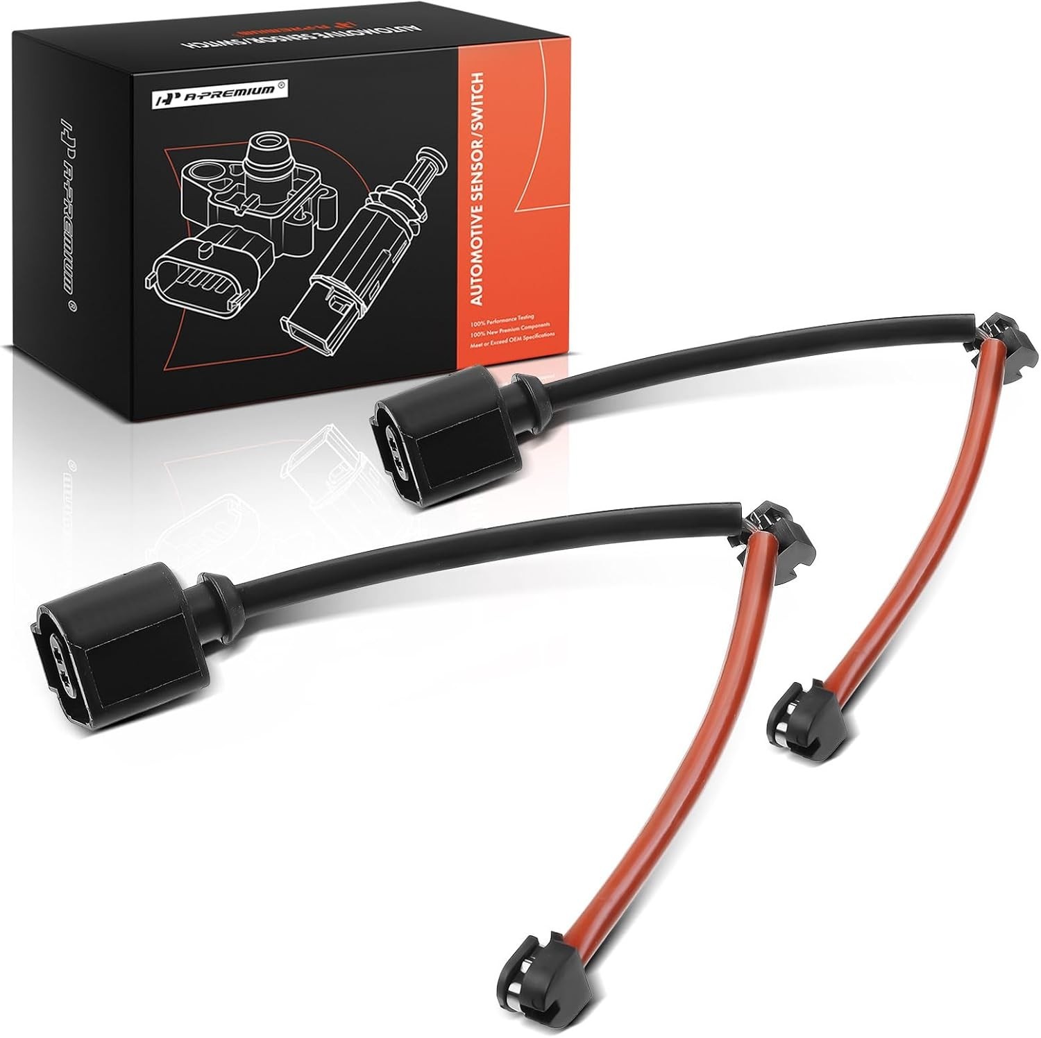 Rear Disc Brake Pad Wear Sensors Compatible with Porsche Cayenne 2011-2018,