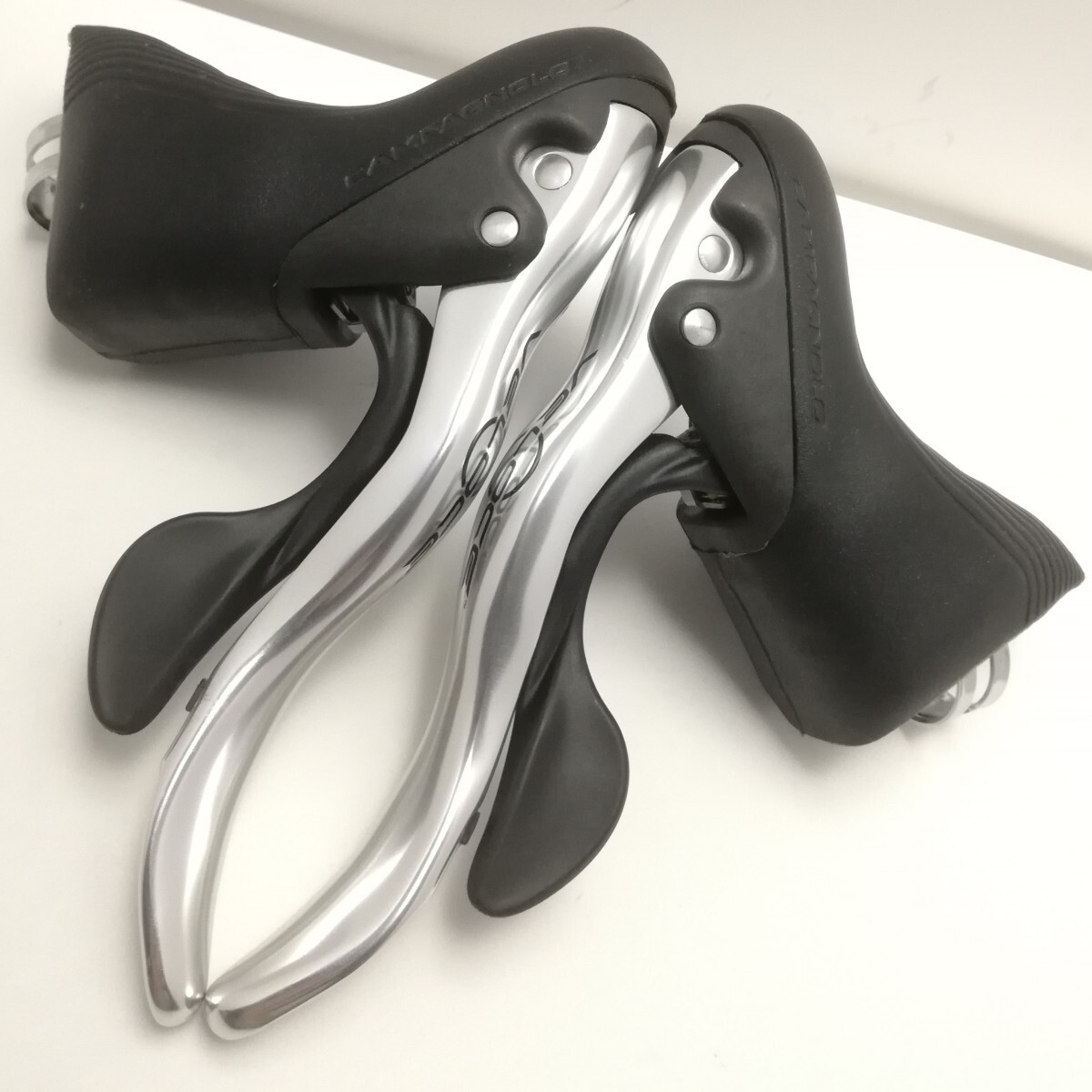 Campagnolo Centaur Ergopower 11s Silver Brake Shift Lever Set Road Bike Vintage!