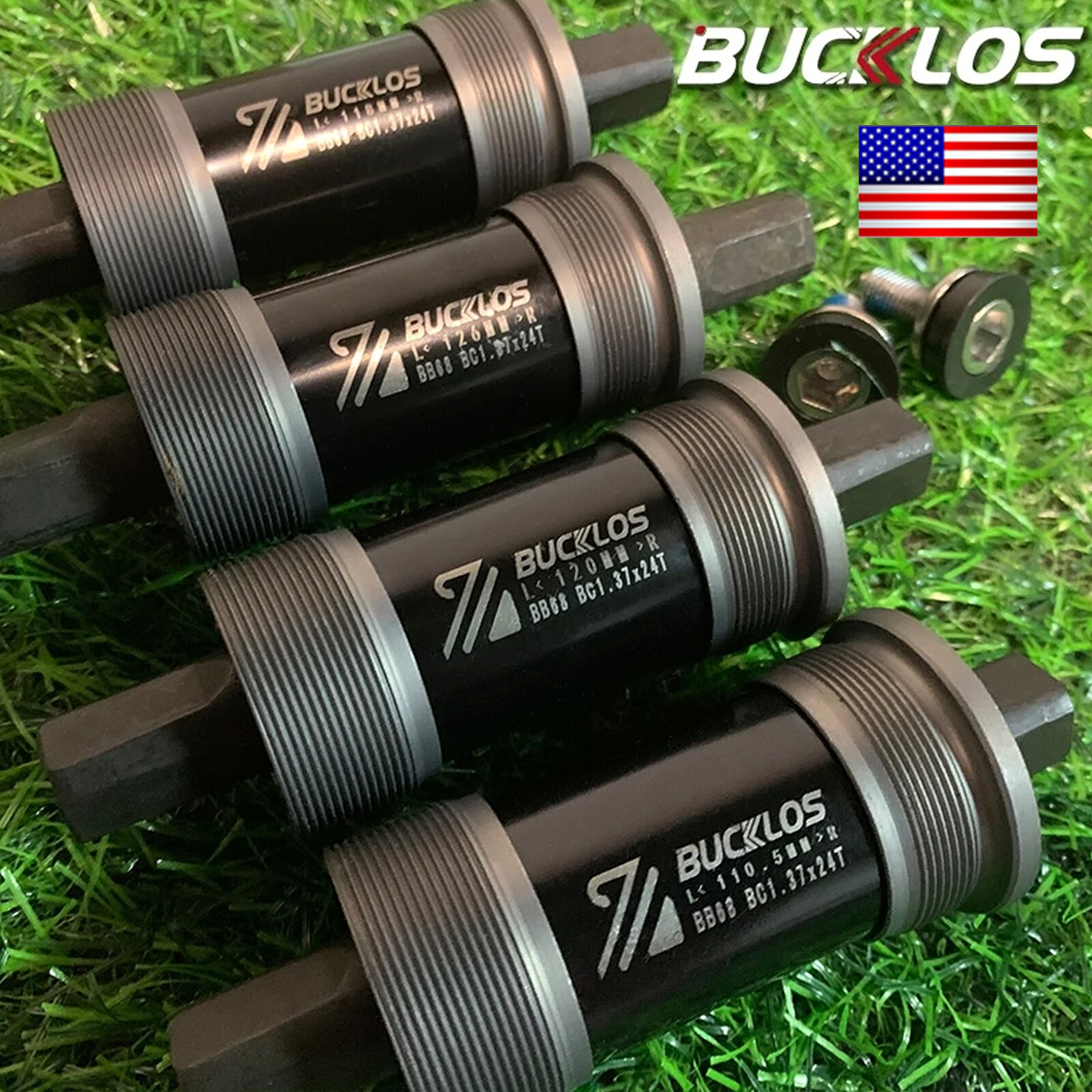 Bicycle Square Taper Bottom Bracket BB68 Mountain E-bikes Crank Sealed Bearings