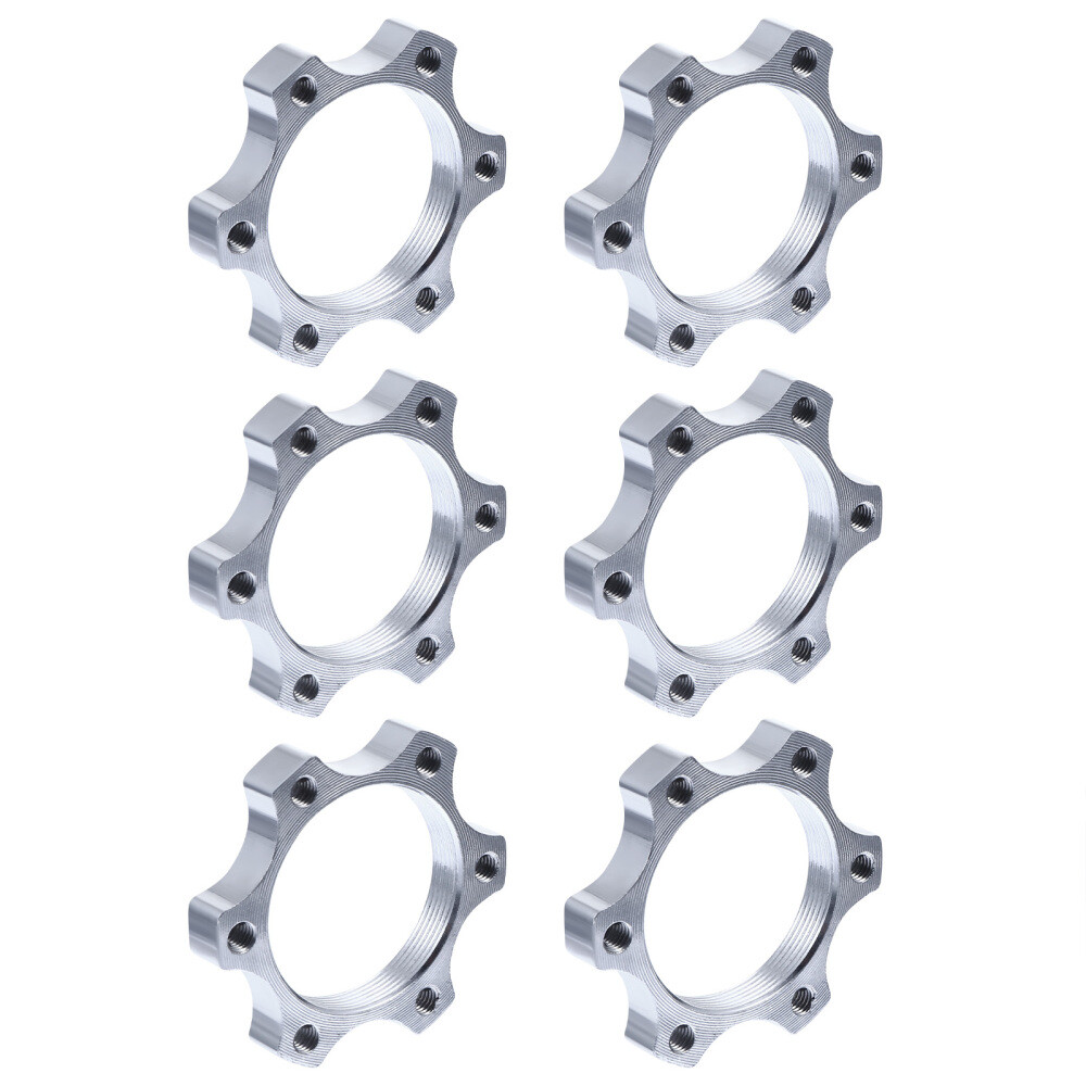 6 Pcs Adapter Center-Lock Hubs 6-Bolt Brake