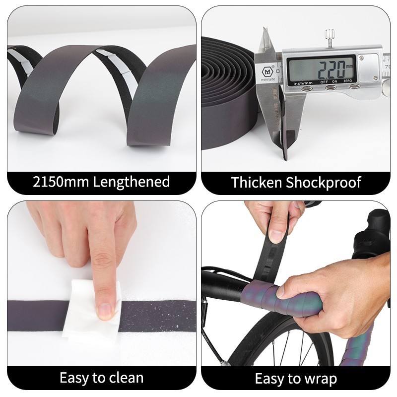 WEST BIKING Reflective Road Bike Bicycle Handlebar Tape Cycling Bar Tape Wrap