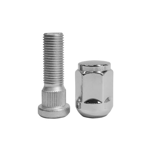 M14x1.5 Chrome Wheel Lug Stud Nut Set Compatible with 2007-2012 Honda Odyssey