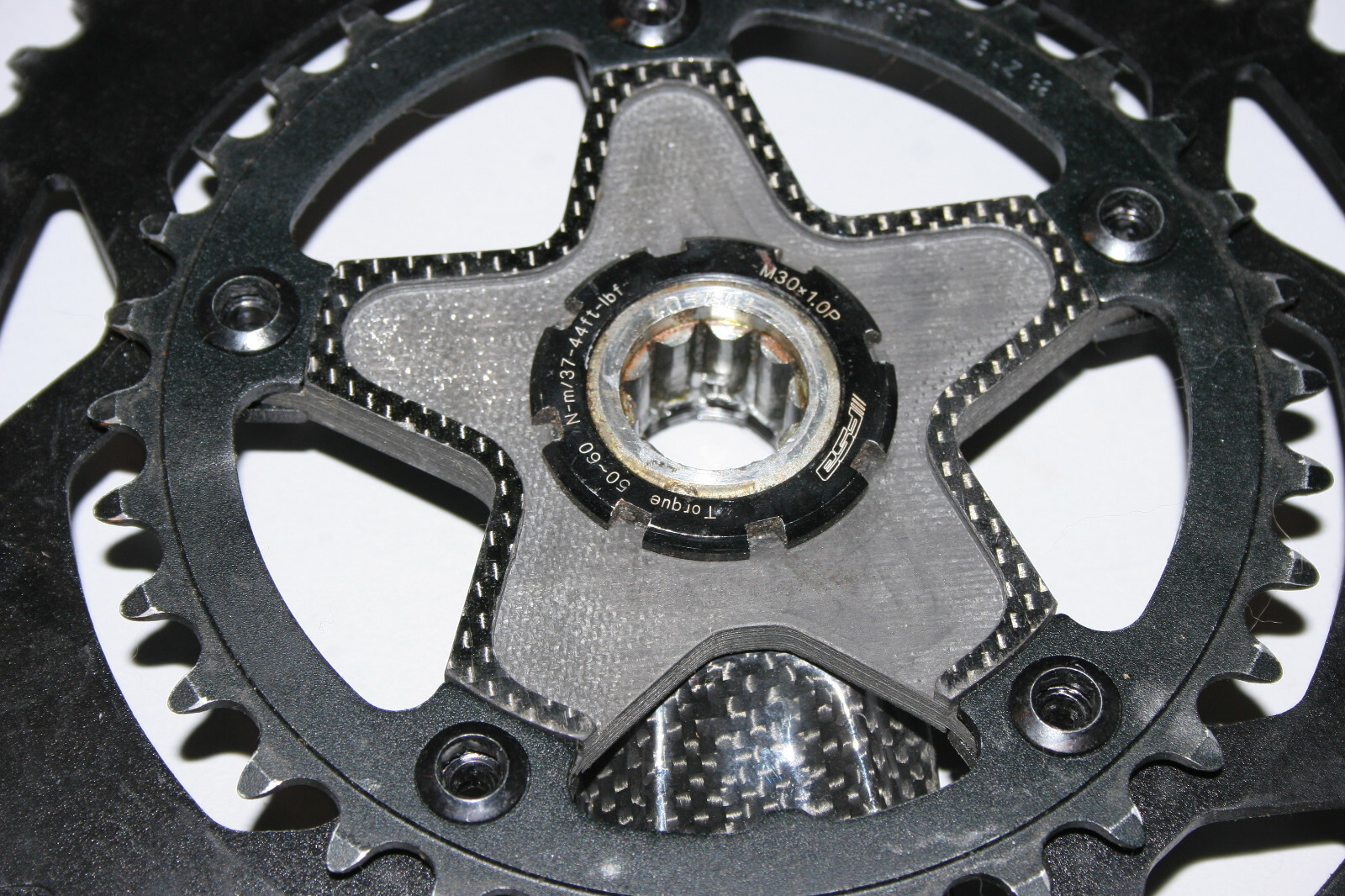 FSA Carbon Pro Crankset (50/34T) with Platinum Pro Ti BB