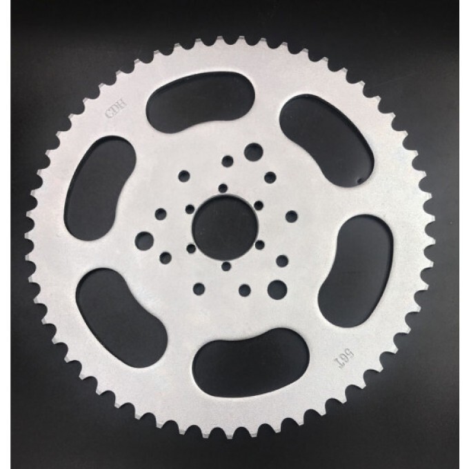 CDHPOWER 56T Teeth 3+6+9 holes Chain Driving Sprocket and Rear Hub Adapter 1″
