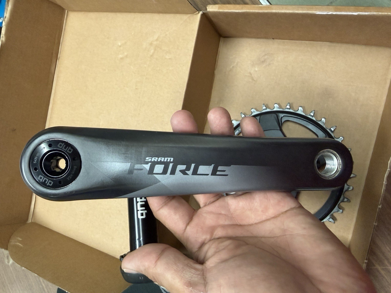 SRAM Force Dub Crank Arm 175mm 1X With 36T Chainring. 8 Bolt Not Included