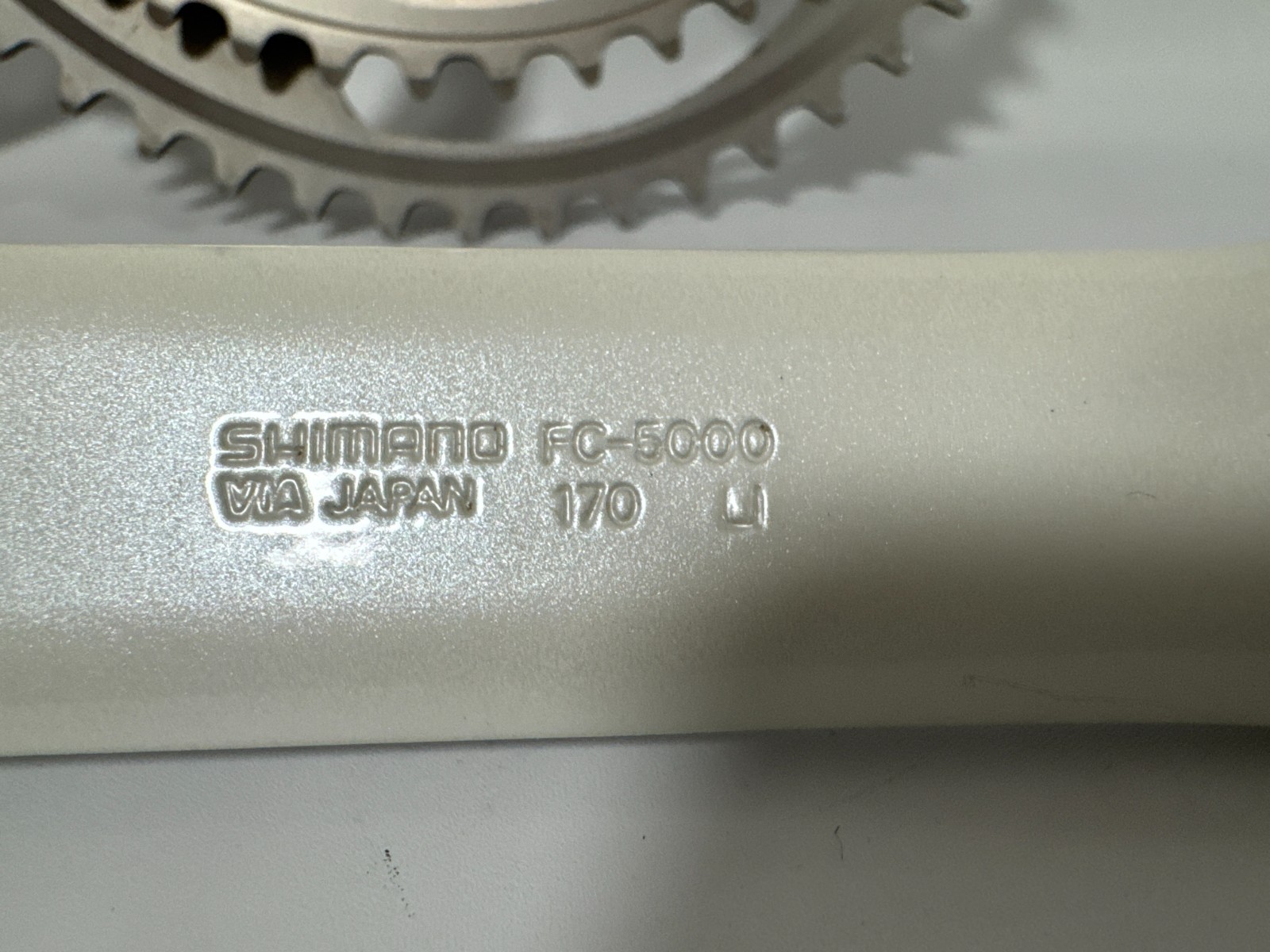 MINTY Shimano Sante FC-5000 Crankset 170mm 52/42 L’Eroica biopace 170 cranks