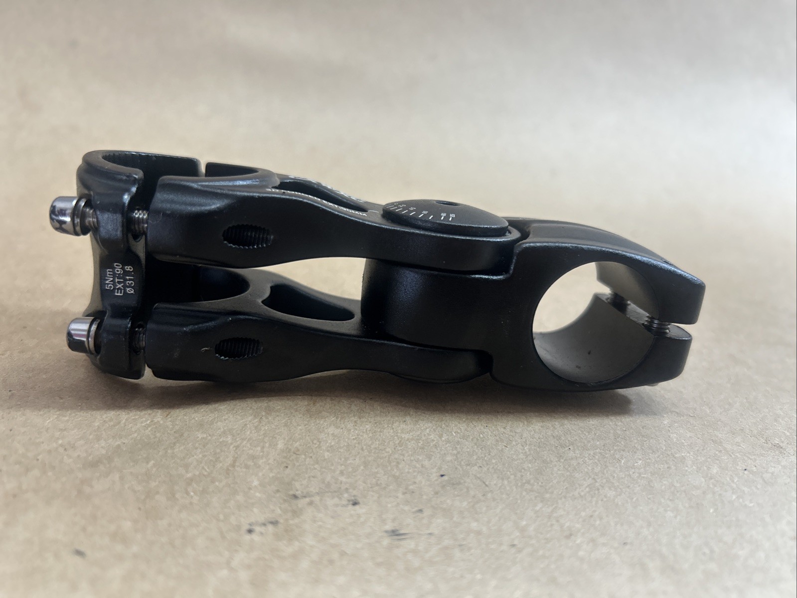 CXWXC Adjustable MTB Handlebar Stem 110mm stem for 28.6mm tubes Anodized AL