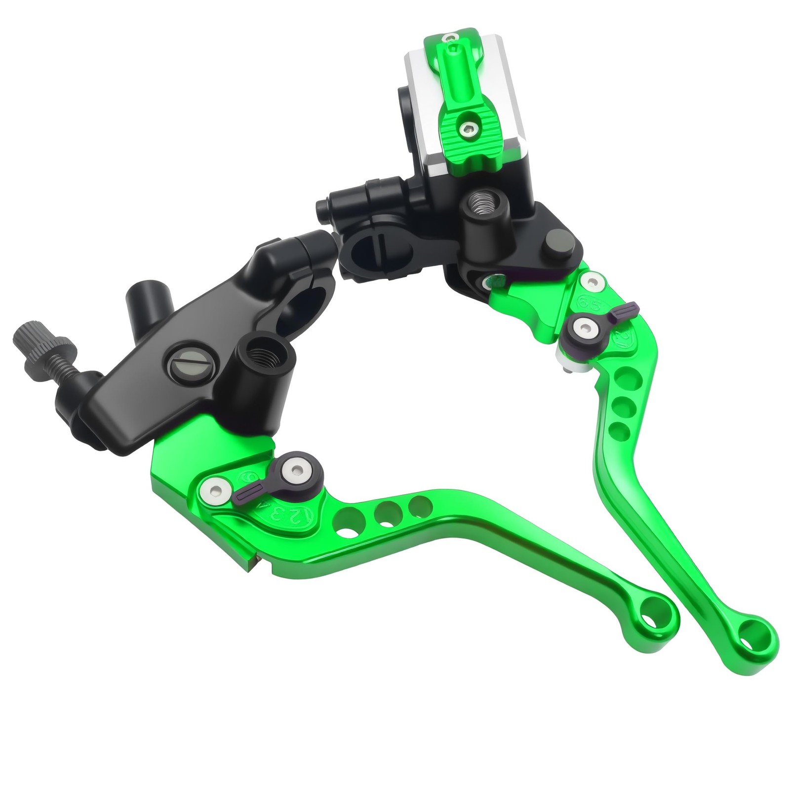 JXPANG Green 7/8″ Handlebar Clutch Brake Levers