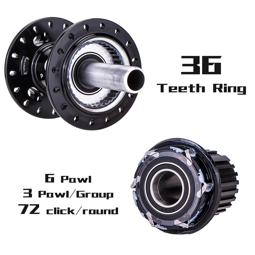 ZTTO Mountain Bike Hub 32 Holes 6 Pawls Disc Brake Bearing 10 11 12 Speed XD Thr